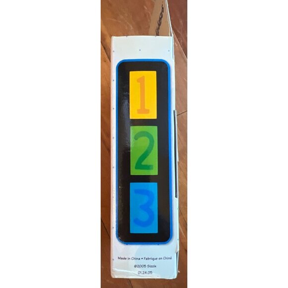 Sizzix Alphabars Vowel Play Numbers & More Set 19  Shapes 38-1093 - Picture 3 of 4